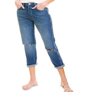 FRAME high rise straight fit